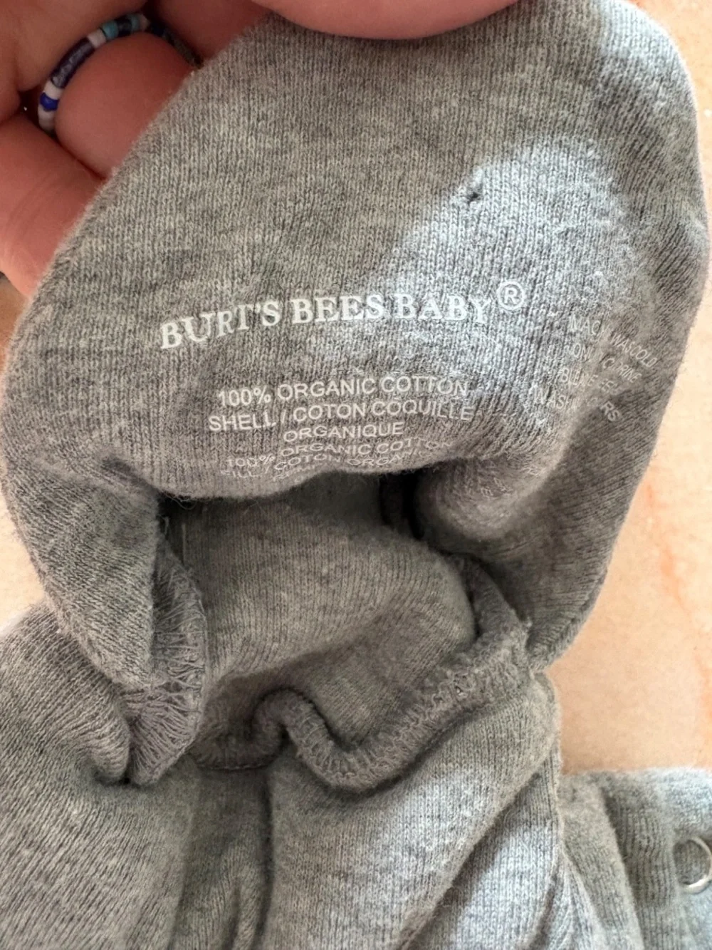 Burt’s Bees Organic Cotton Baby Booties